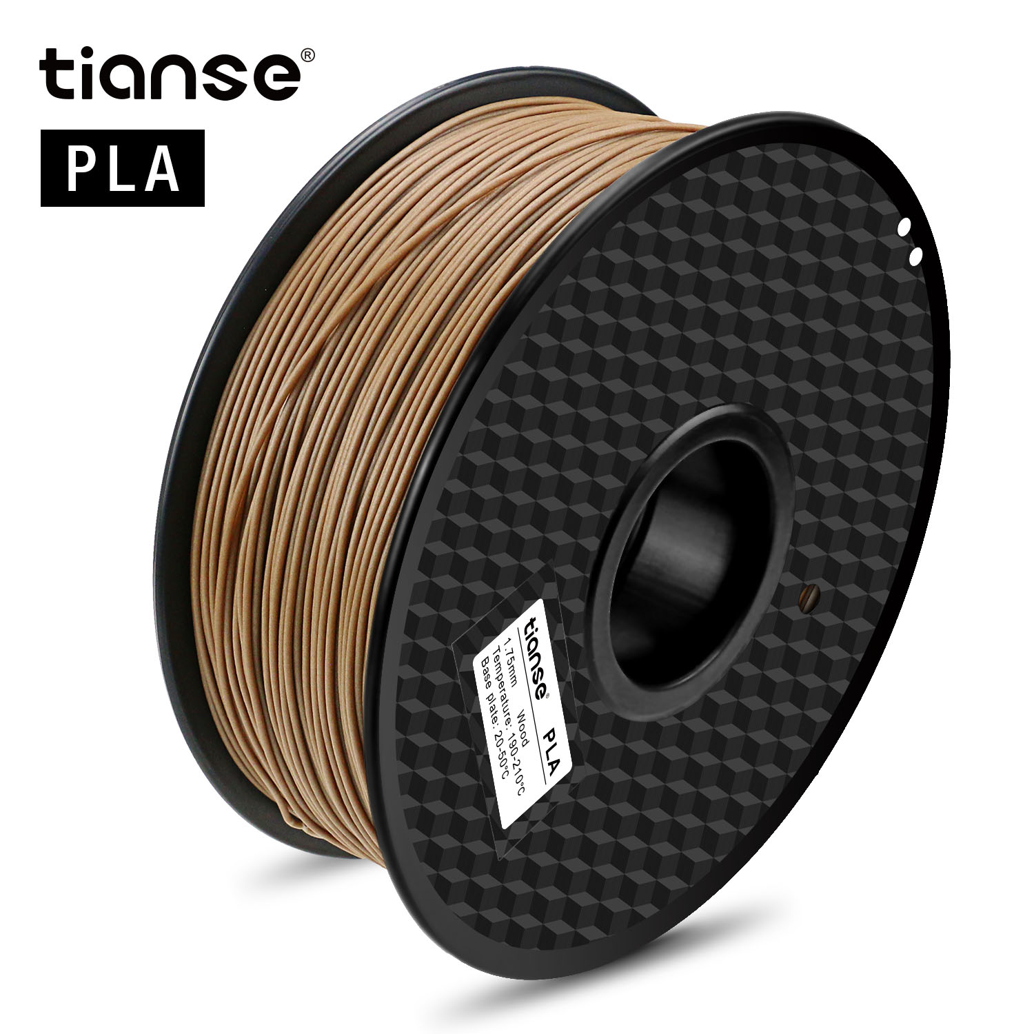 PLA Filament Impression 3D (bois) - Tianse
