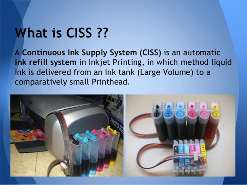 continuous ink system