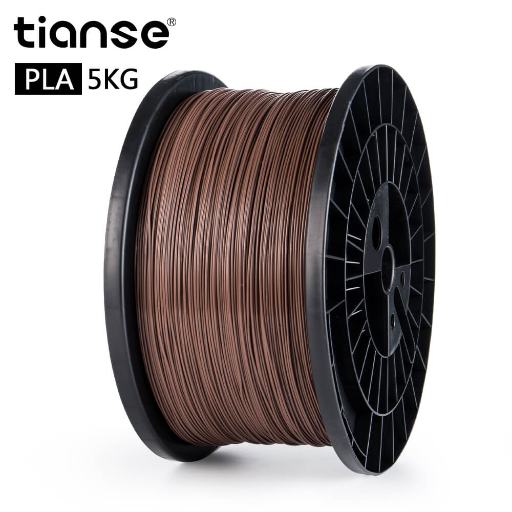 Filament d'impression 3D PLA （Café） 5Kg - Tianse